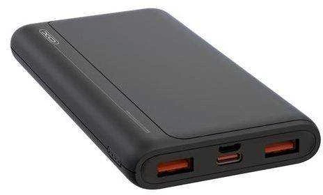 XO POWERBANK PR126 10000 MAH PD QUICK CHARGE 4.0 Juodas