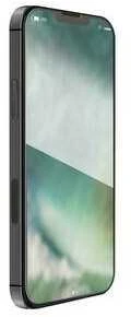„XQISIT NP“ tvirtas „iPhone 13 Pro Max“ apsauginis stiklas „CF“, skaidrus