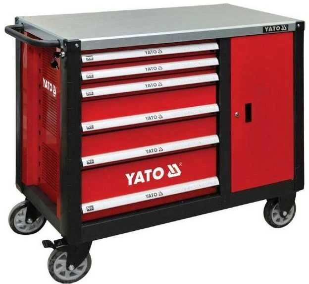 YATO DIRBTUVĖS SPINTELĖ 6 STALČIAI + SPINTELĖ 09002