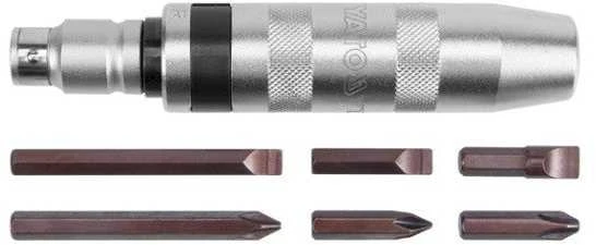 YATO IMPACT ATRUKTUVAS CHROME + ANTGALIAI 6 vnt. 2801