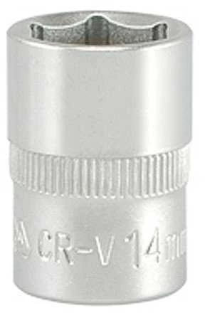 YATO šešiakampė galvutė 3/8" trumpa 14mm