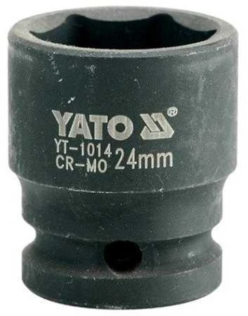 YATO NASADKA UDAROWA SZEŚCIOKĄTNA 1/2" KRÓTKA 24mm