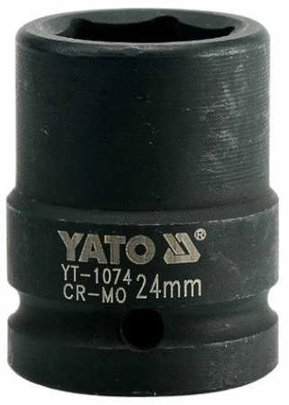 YATO ŠEŠIAKONIS POVEIKIS LIZDAS 3/4" TRUMPAS 24mm