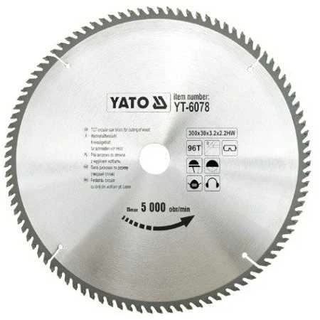 YATO WIDI diskinis pjūklas 300x30 mm 96 dantuku 6078