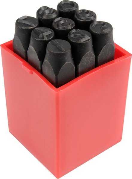 YATO SKAITMENINIAI ŽYMEKLIAI 9 vnt. 8 mm 6855