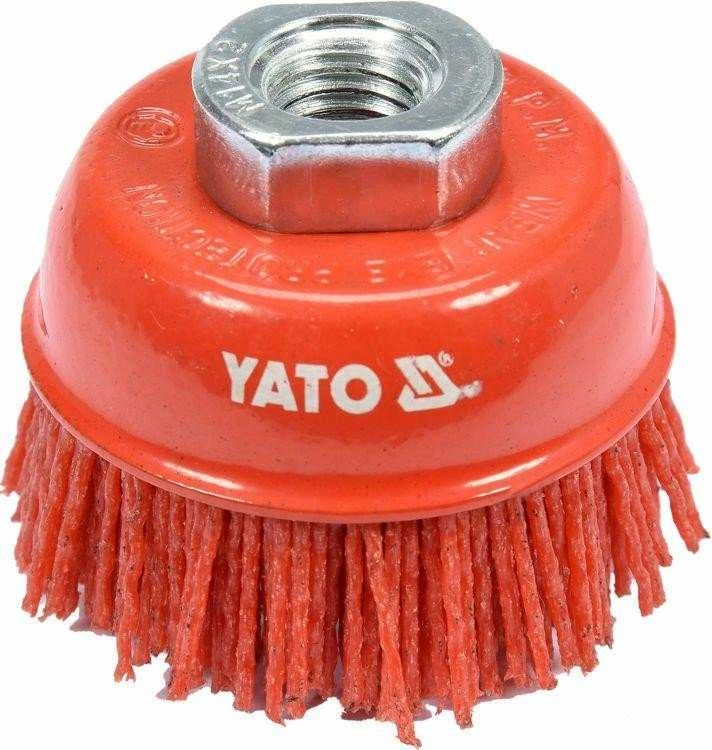 YATO BUT BRUSH M14 65mm NAILONAS