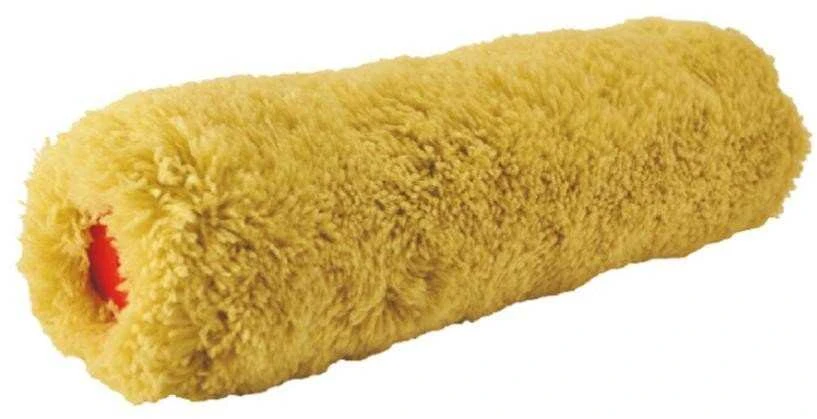 Geltonas kailinis 18 cm dažymo volelis