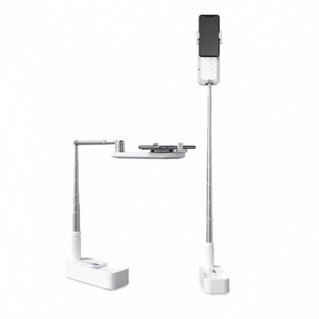 „Gadgetmonste“ asmenukių stovas „4smarts LoomiPod“ sulankstomas su lempomis ir nuotolinio valdymo pultu / 462710 / 6530045
