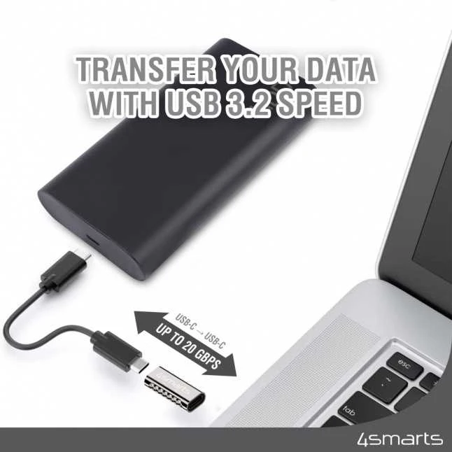 4Smarts USB-C OTG adapterių rinkinys 4 vnt