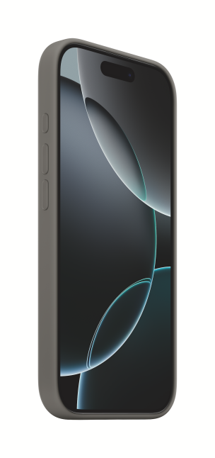 Apple iPhone 16 Pro Silikoninis dėklas with MagSafe - Stone Gray