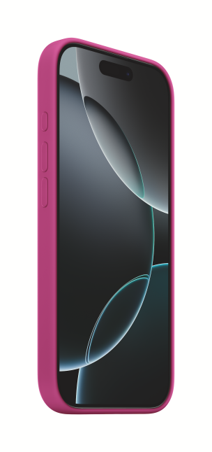Apple iPhone 16 Pro Max Silikoninis dėklas with MagSafe - Fuchsia