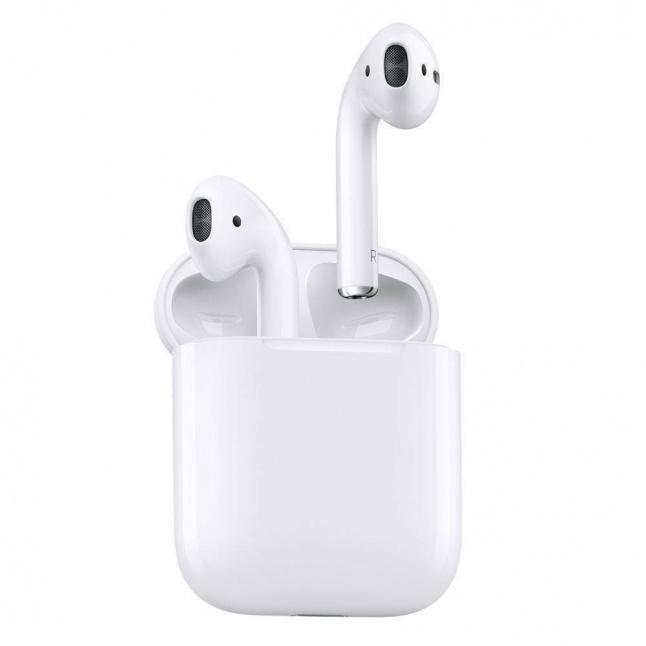 Ausinės Apple AirPods 2 su įkrovimo dėklu | Varle.lt