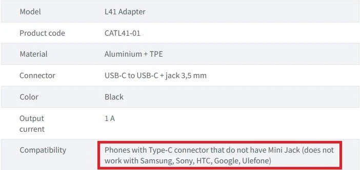 Baseus Audio adapteris L41 USB-C prie 3.5mm AUX lizdo + USB-C - Juodas