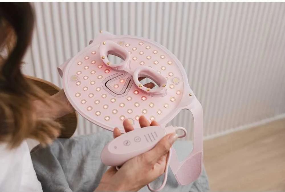 Beautifly Aura Glam Pro LED šviesos terapijos kaukė veidui