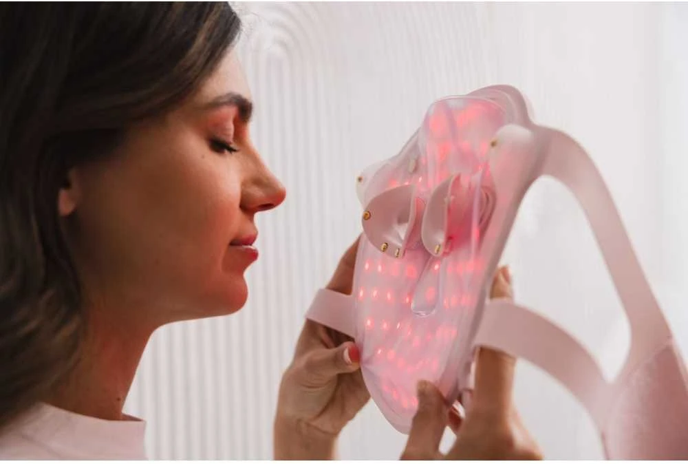 Beautifly Aura Glam Pro LED šviesos terapijos kaukė veidui