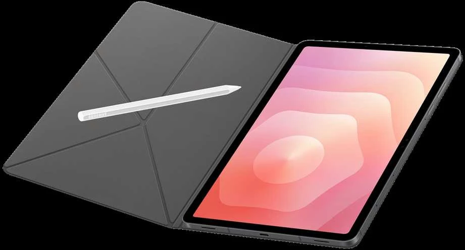 Samsung Galaxy Tab S11 Book Cover Juodas