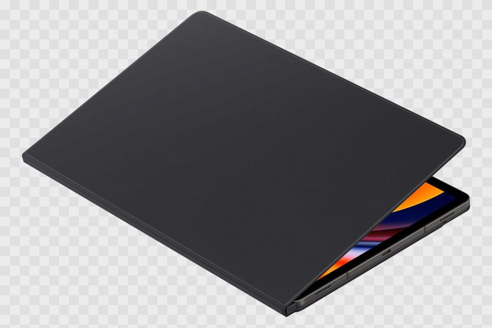 Samsung Galaxy Tab S9+/S9 FE+ Smart Book Cover Juodas
