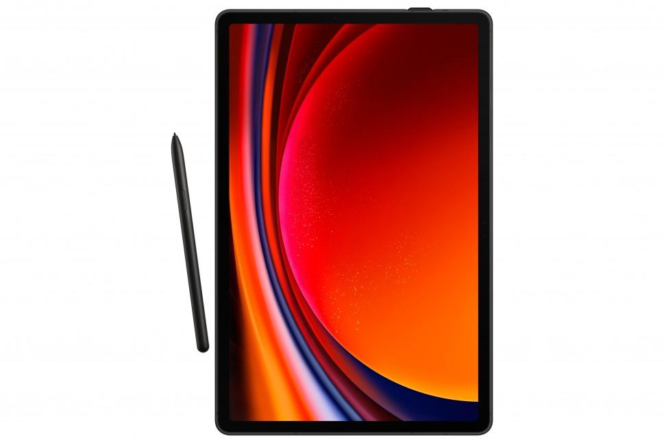 Samsung Galaxy Tab S9+/S9 FE+ Smart Book Cover Juodas