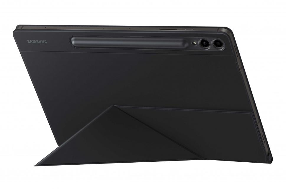 Samsung Galaxy Tab S9+/S9 FE+ Smart Book Cover Juodas
