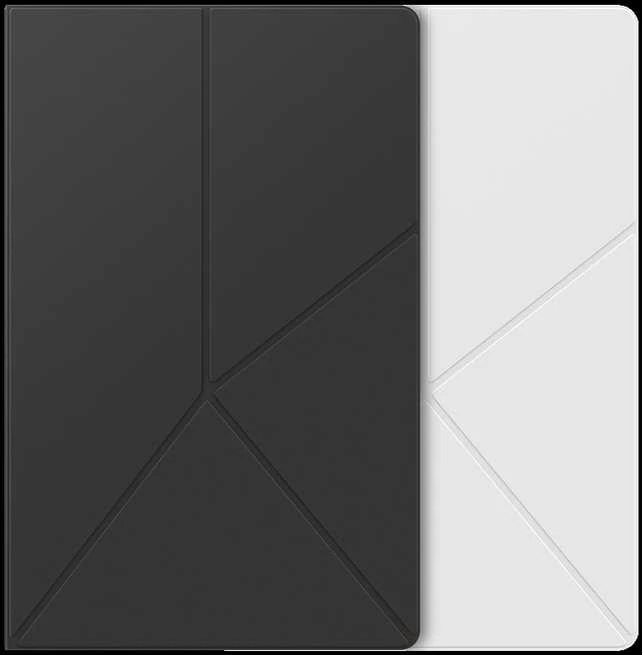Samsung Galaxy Tab S11 Ultra Book Cover Juodas