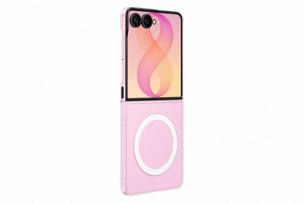 Dėklas CF776CTE skaidrus magnetas „Samsung Galaxy Flip 8“, permatomas
