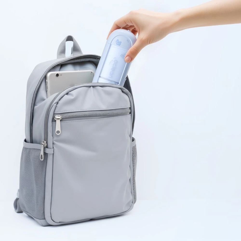 Dantų šepetėlis Burnos irigatorius - Oclean W Kids, Mėlynas, 45–140 PSI, 3 Režimai, 150 ml Talpa, Mėlynas