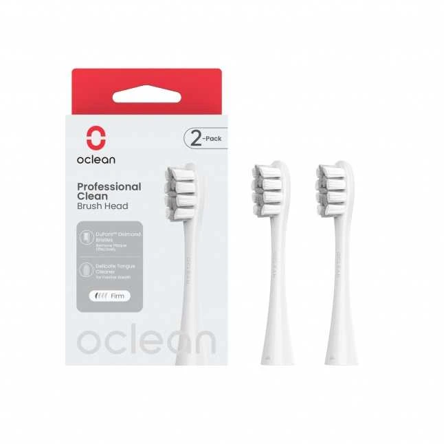 Dantų šepetėlis Oclean Professional Clean Šepetėlio galvutė P1C10 Pilkas 2pcs