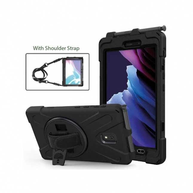 4Smarts tvirtas dėklas-laikiklis, skirtas Samsung Galaxy Tab Active3/Active5, juodas