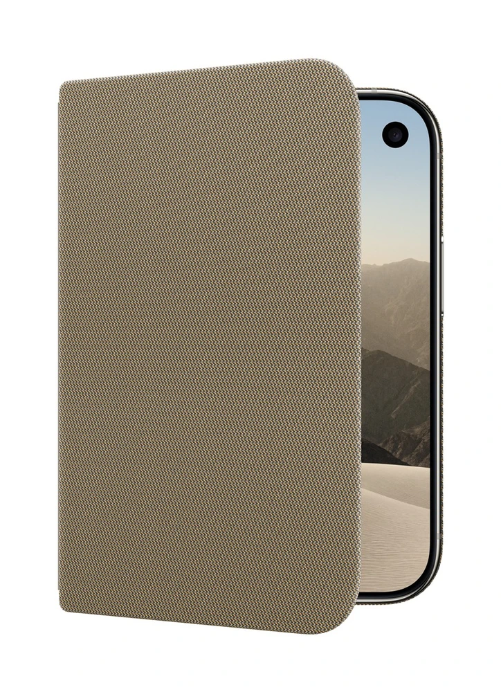 Dėklas Apple iPhone Duo Folio with Kickstand - Taupe - MKR64ZM/A