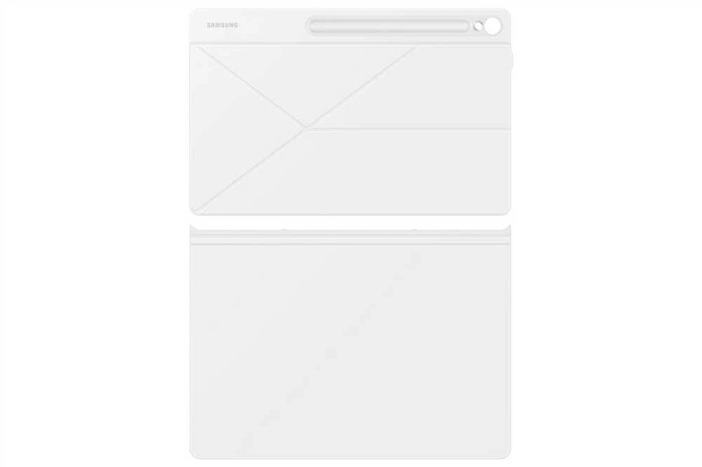 BX620PW išmanusis knygos viršelis Samsung Galaxy Tab S10 FE+, Baltas