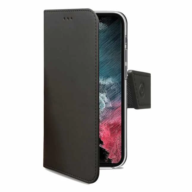 Dėklas CELLY Wally case Samsung GALAXY S23 5G Juodas