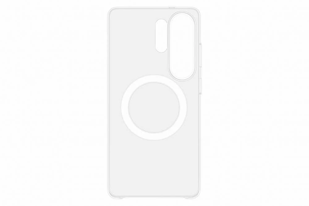 „Samsung Galaxy S26 Ultra Clear“ magnetinis dėklas, permatomas