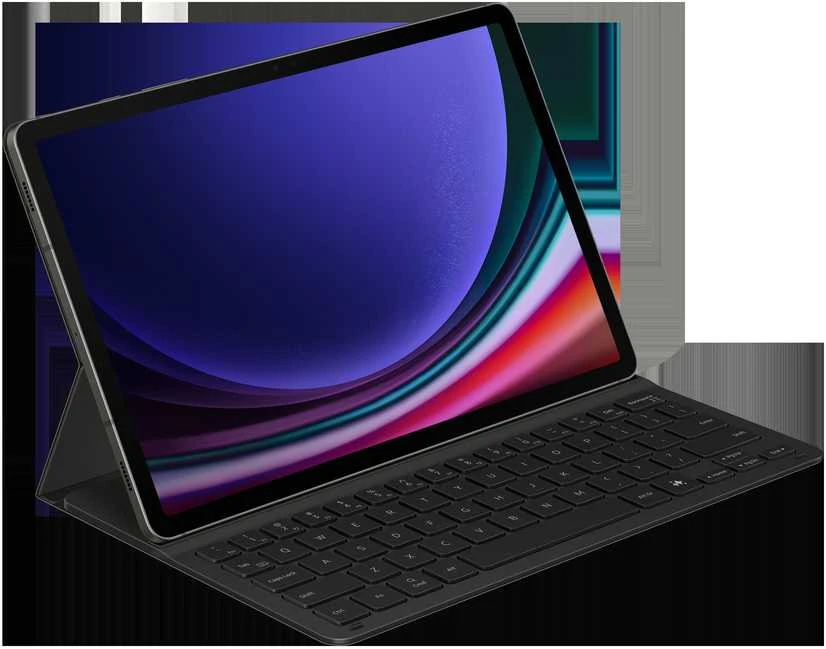 112803 Samsung Galaxy TAB S9 11.0 / S9 FE 10.9 Samsung Book Cover Keyboard Slim (EF-DX720UBEGWW) juodos spalvos