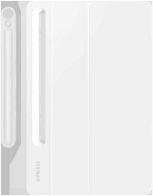112803 DX725UW knygos tipo dėklas su klaviatūra, skirtas „Samsung Galaxy Tab S9/S9 FE/S10 FE/S10 Lite“, baltas