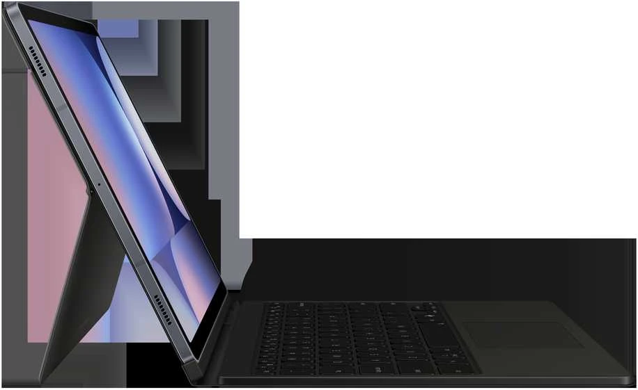 Dėklas Samsung Galaxy Tab S10+/S9+/S9 FE+, Juodos spalvos
