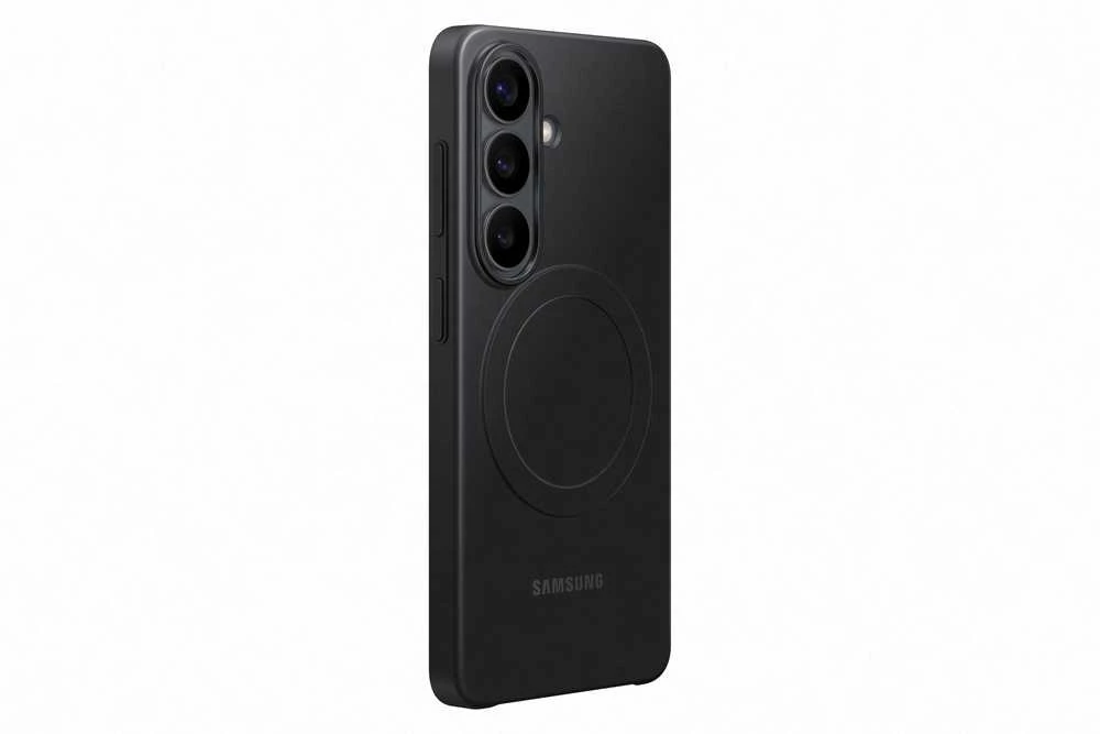 Dėklas Samsung Galaxy S26 Silicone Magnet Cover Juodas