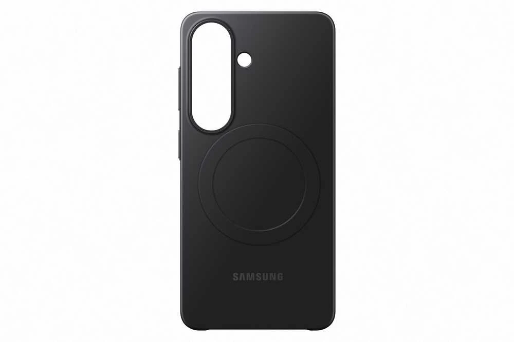 Dėklas Samsung Galaxy S26 Silicone Magnet Cover Juodas