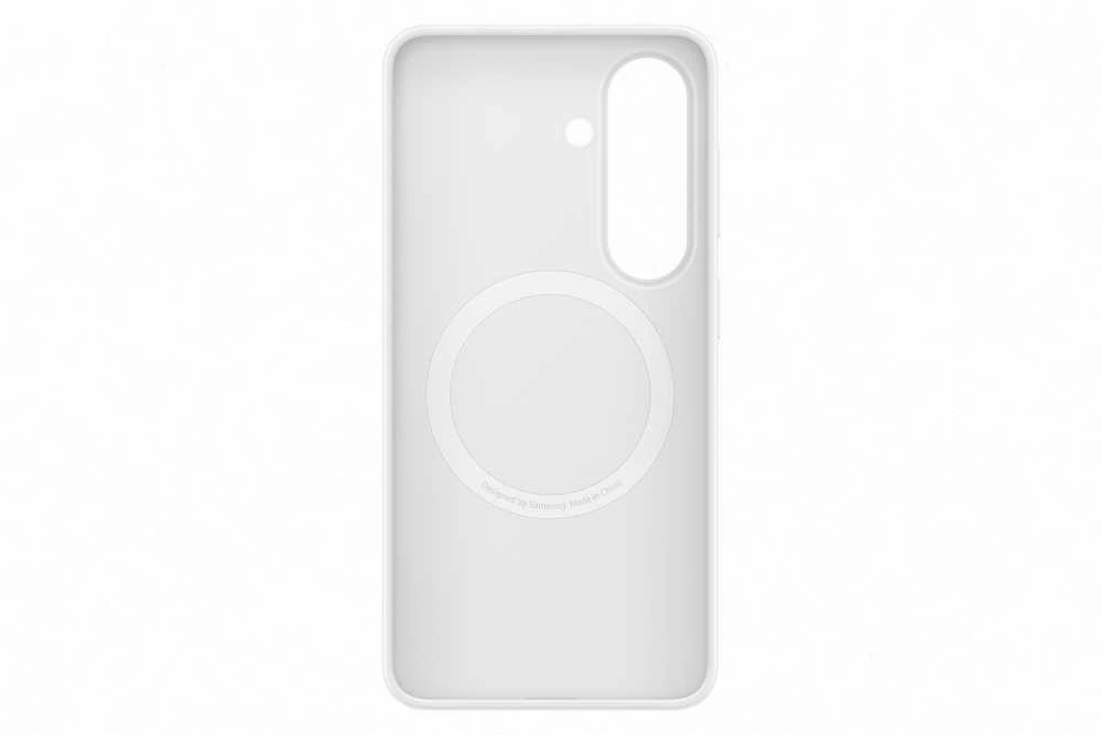 ES942CW silikoninis magnetinis dėklas Samsung Galaxy S26, baltas
