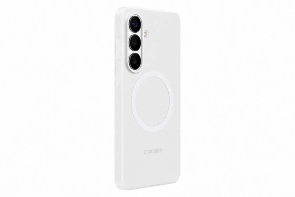 ES947CW silikoninis magnetinis dėklas „Samsung Galaxy S26 Plus“, baltas