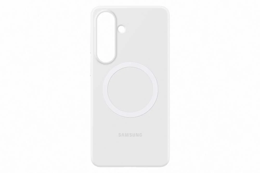 ES947CW silikoninis magnetinis dėklas „Samsung Galaxy S26 Plus“, baltas