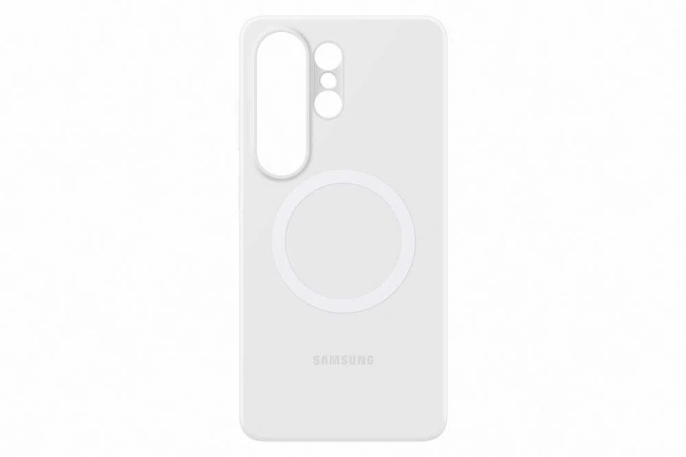 Dėklas ES948CW Silicone Magnet Case Samsung Galaxy S26 Ultra, Baltas