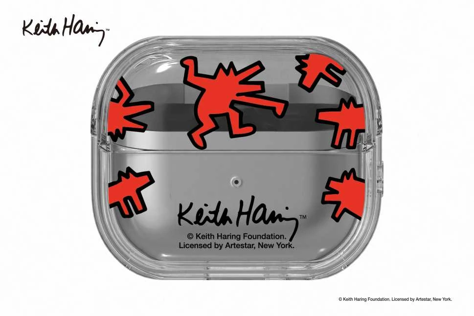 FPR630SBARW Samsung Buds3 Keith Haring Slickback Clear dėklas