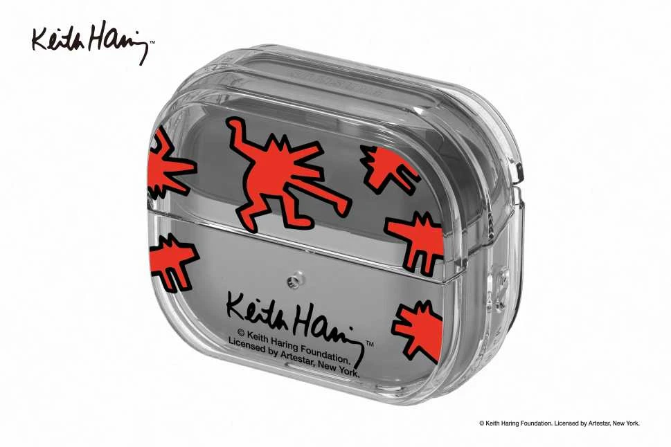 FPR630SBARW Samsung Buds3 Keith Haring Slickback Clear dėklas