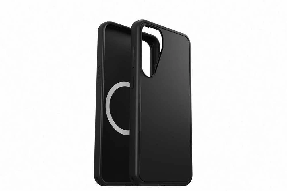 112803 Samsung Otterbox Symmetry Magnet Galaxy S25 Plus dėklas telefonui juodos spalvos