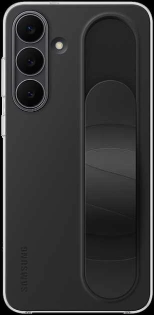 Dėklas Samsung Galaxy S25 FE Standing Grip Cover Juodas