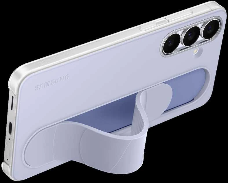 112803 EF-GS731CLE Samsung Standing Grip dėklas skirtas Galaxy S25 FE Light Mėlyna