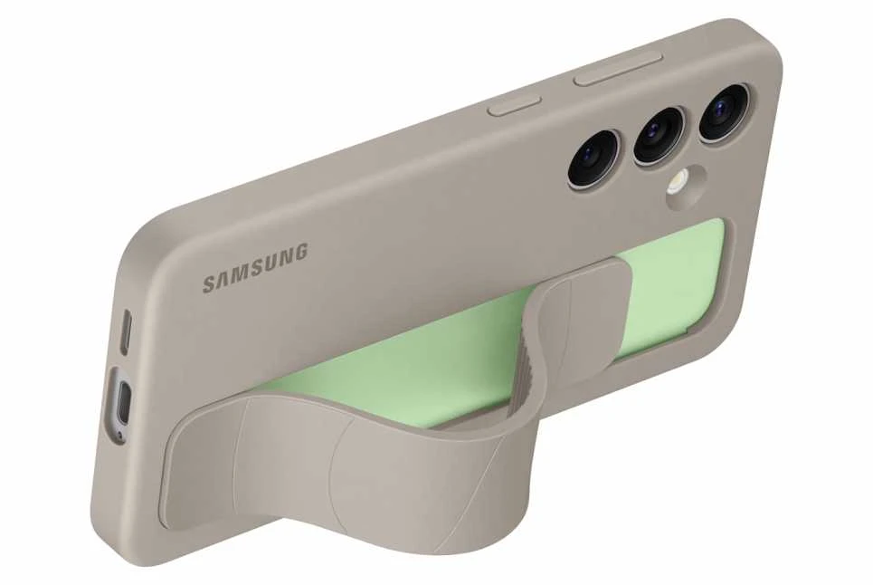 Dėklas „Samsung Galaxy S24“ stovinčio rankenos dangtelis