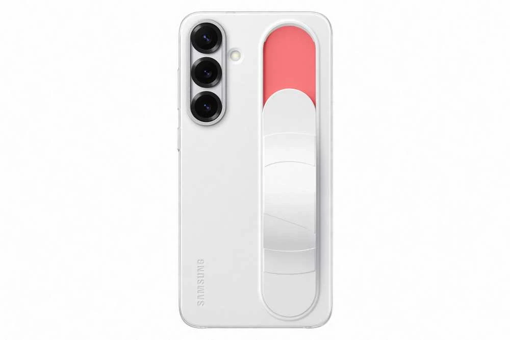 Dėklas GS936CWEGWW Standing Grip Case Samsung Galaxy S25 Plus, Baltas