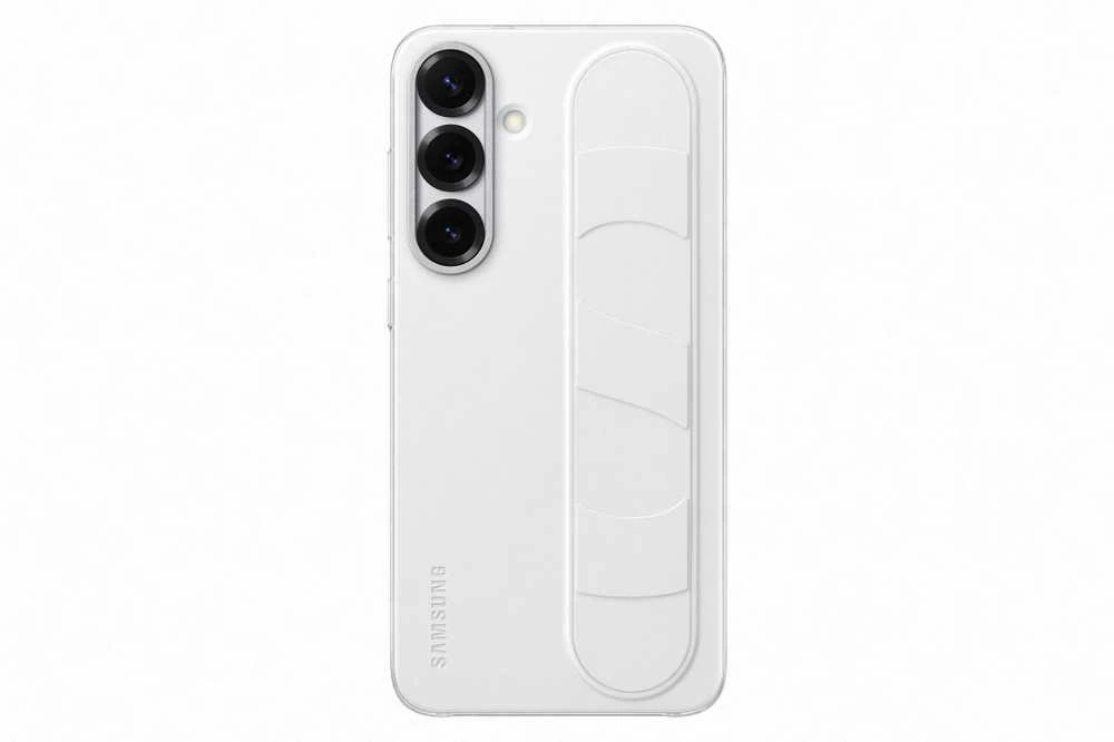 Dėklas GS936CWEGWW Standing Grip Case Samsung Galaxy S25 Plus, Baltas