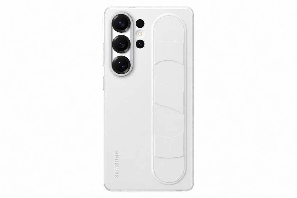 Dėklas GS938CWEGWW Standing Grip Case Samsung Galaxy S25 Ultra, Baltas